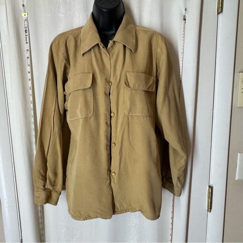 Vintage Joseph Abboud Silk Shirt